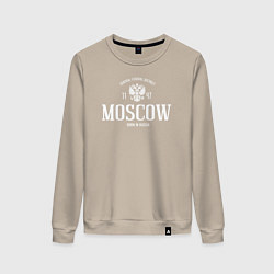 Женский свитшот Москва Born in Russia