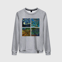 Женский свитшот Ван Гог картины