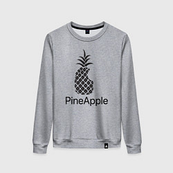 Свитшот хлопковый женский PineApple, цвет: меланж