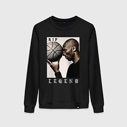 Свитшот хлопковый женский Kobe - RIP Legend, цвет: черный