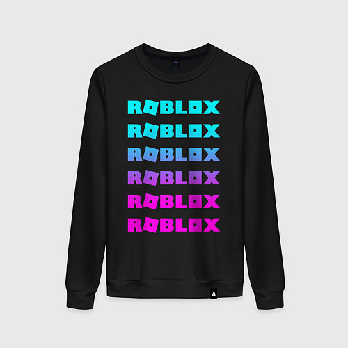 Женский свитшот ROBLOX / Черный – фото 1