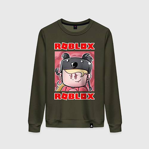 Женский свитшот ROBLOX / Хаки – фото 1