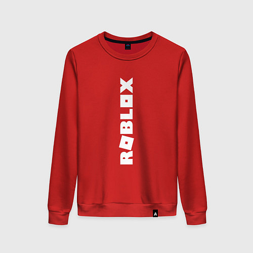 Женский свитшот ROBLOX / Красный – фото 1