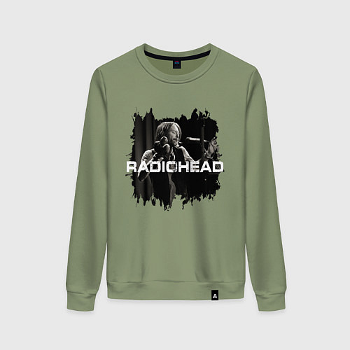 Женский свитшот Radiohead / Авокадо – фото 1