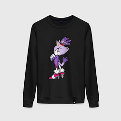 Женский свитшот SONIC Кошка Блейз