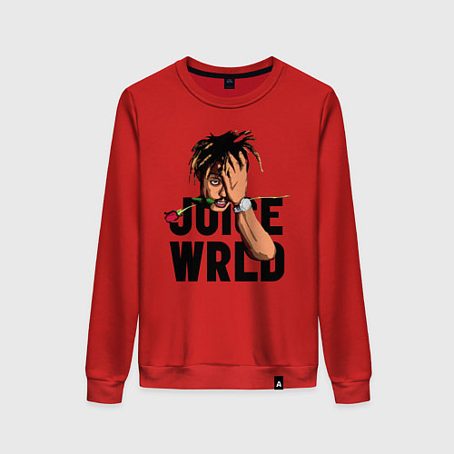 Женский свитшот Juice WRLD / Красный – фото 1