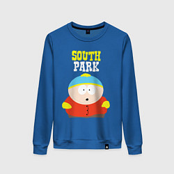 Свитшот хлопковый женский SOUTH PARK, цвет: синий