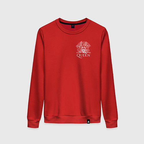 Женский свитшот QUEEN / Красный – фото 1