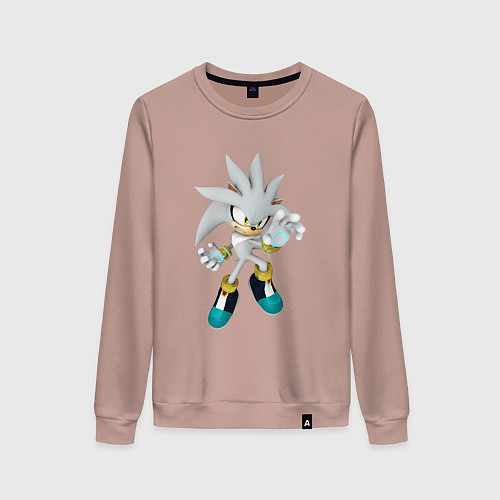 Женский свитшот SONIC / Пыльно-розовый – фото 1