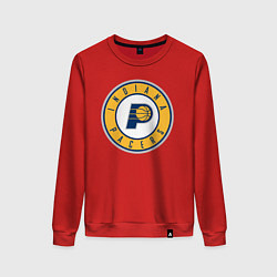 Свитшот хлопковый женский Indiana Pacers 1, цвет: красный