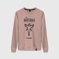 Женский свитшот Nirvana In utero