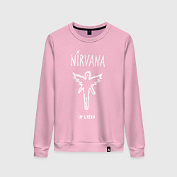 Женский свитшот Nirvana In utero