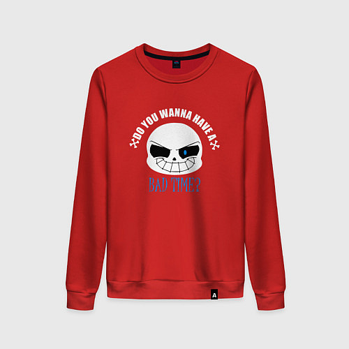 Женский свитшот UNDERTALE / Красный – фото 1