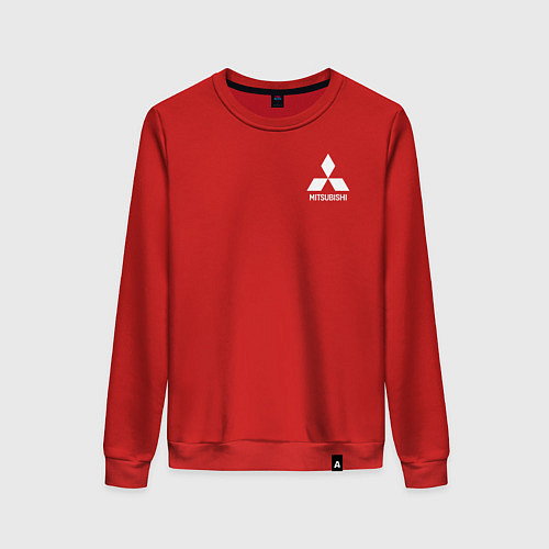 Женский свитшот MITSUBISHI / Красный – фото 1