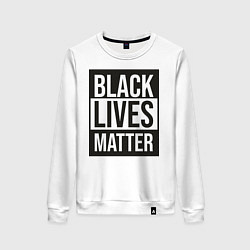 Женский свитшот BLACK LIVES MATTER