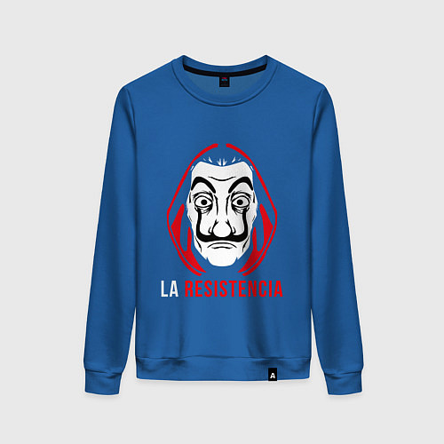 Женский свитшот La Resistenicia / Синий – фото 1