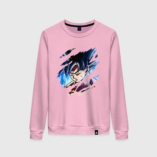 Женский свитшот Dragon Ball / Светло-розовый – фото 1