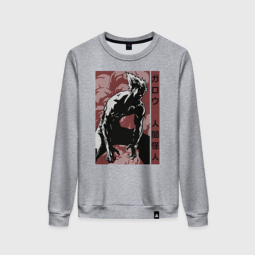 Женский свитшот Garou / Меланж – фото 1