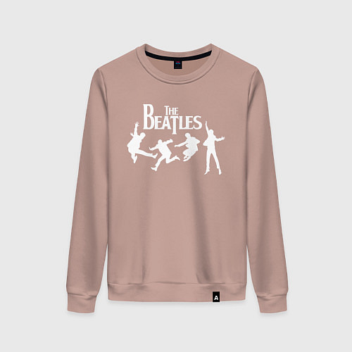 Женский свитшот The Beatles / Пыльно-розовый – фото 1