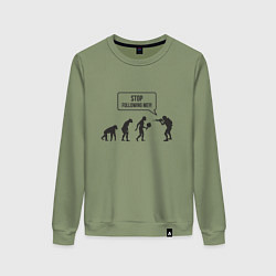 Женский свитшот CS GO спина Z