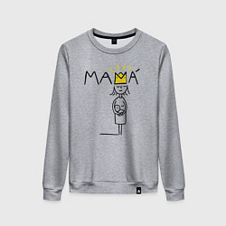 Женский свитшот Мама