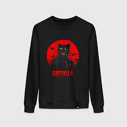 Женский свитшот КОТЗИЛЛА CATZILLA