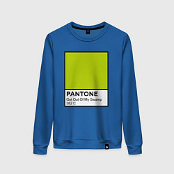 Женский свитшот Shrek: Pantone Color