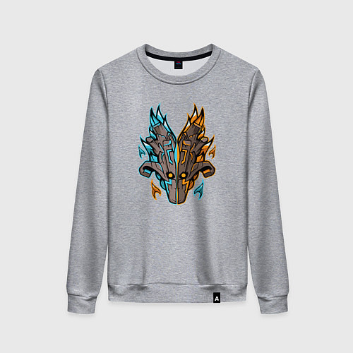 Женский свитшот ДЖАГГЕРНАУТ / Меланж – фото 1