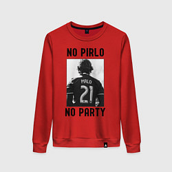 Женский свитшот No Pirlo no party