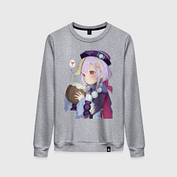 Свитшот хлопковый женский Ци Ци Кокосовое молоко, цвет: меланж