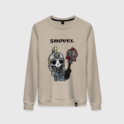 Женский свитшот Shovel / Миндальный – фото 1