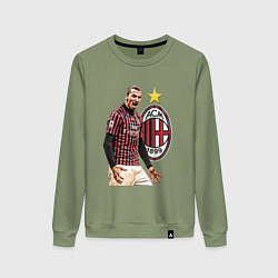Женский свитшот Zlatan Ibrahimovic Milan Italy