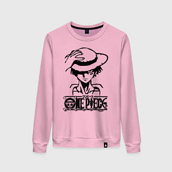 Женский свитшот Луффи пират Соломенной шляпы
