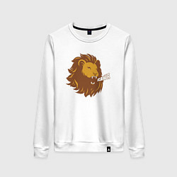 Женский свитшот Lion Rawr