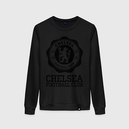 Женский свитшот Chelsea FC: Emblem / Черный – фото 1