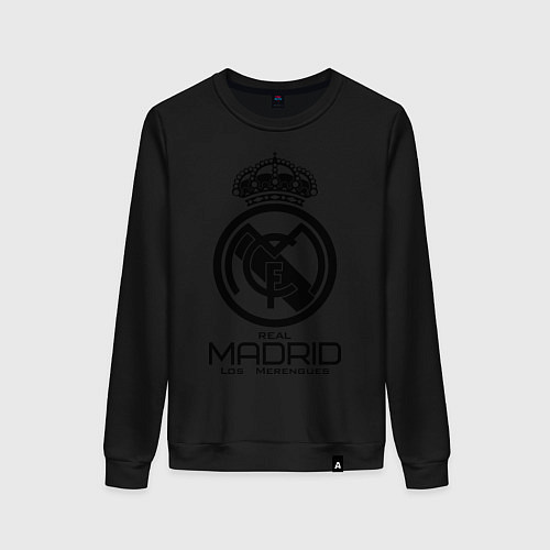 Женский свитшот Real Madrid / Черный – фото 1
