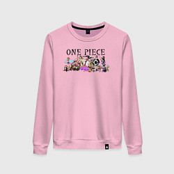 Женский свитшот Персонажи One Piece Большой куш