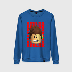 Женский свитшот ROBLOX RED LOGO LEGO FACE