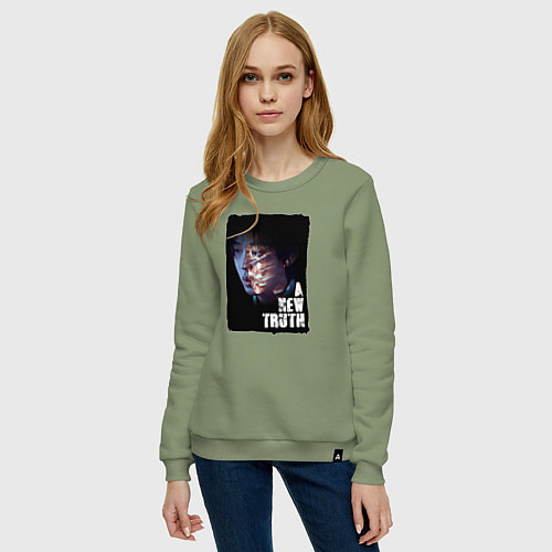 Женский свитшот Чон Джин Су / Авокадо – фото 3