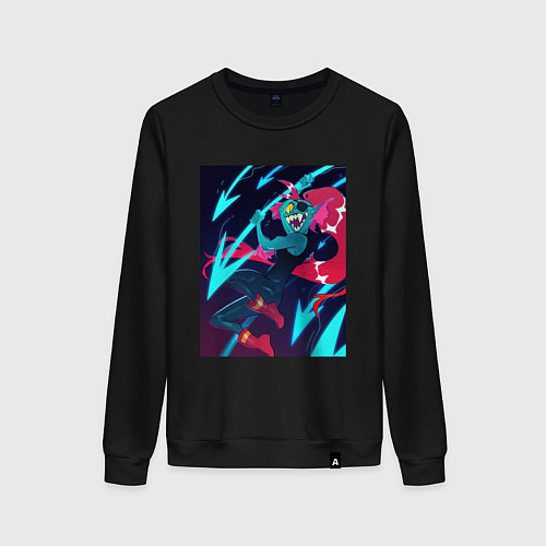 Женский свитшот Deltarune Vol 10 / Черный – фото 1