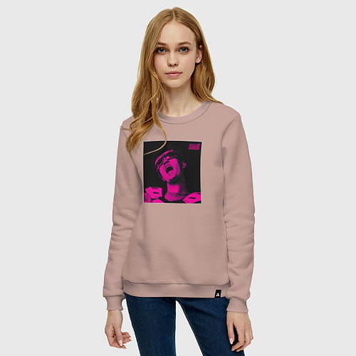 Женский свитшот GONE Fludd DIGITAL FANTAZY / Пыльно-розовый – фото 3
