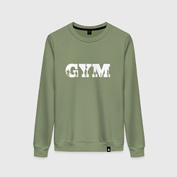 Женский свитшот GYM- образ жизни