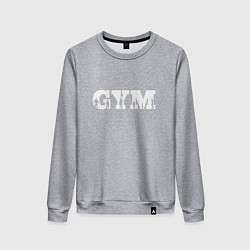 Женский свитшот GYM- образ жизни