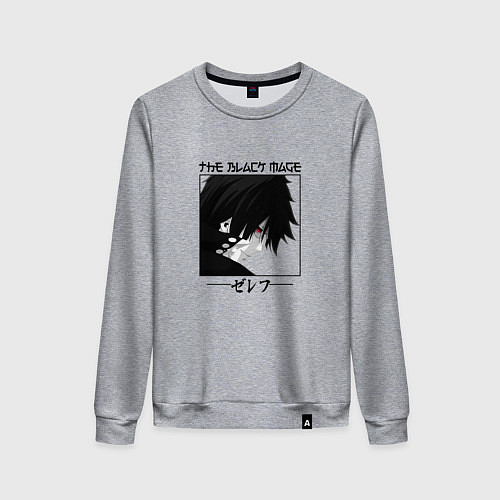 Женский свитшот Хвост Феи Fairy Tail, Зереф Zeref / Меланж – фото 1