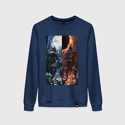 Женский свитшот Dark Souls x Bloodborne Дарк Соулс