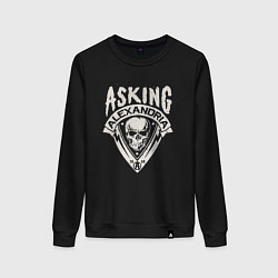 Женский свитшот Asking Alexandria рок группа