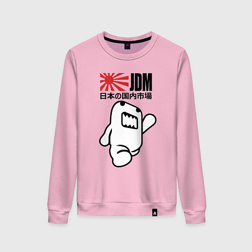 Женский свитшот JDM Japan / Светло-розовый – фото 1
