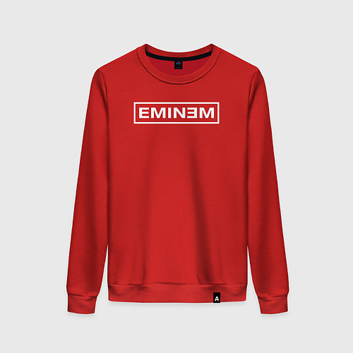 Женский свитшот Eminem ЭМИНЕМ / Красный – фото 1