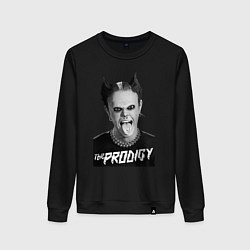 Свитшот хлопковый женский The Prodigy - firestarter, цвет: черный