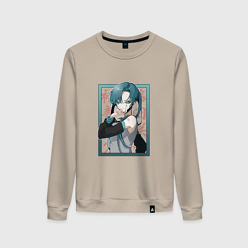 Женский свитшот Hatsune Miku Drain / Миндальный – фото 1